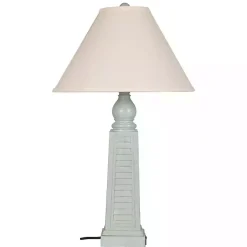 Kirklands Home Table Lamps|Light Shutter USB Table Lamps, Set of 2 Blue