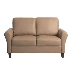 Kirklands Home Sofas & Loveseats|Light Walter Loveseat Brown