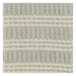 Online Light Gray and Ivory Striped Cotton Throw Blankets & Throws
