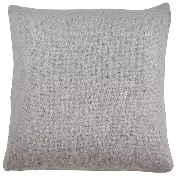 Hot Light Faux Mohair Pillow, 22x22 in. Pillows