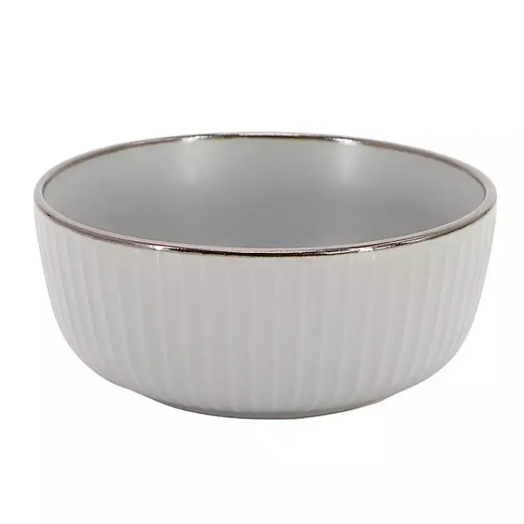 Kirklands Home Dinnerware|Light Leo Stoneware 16-pc. Dinnerware Set Gray