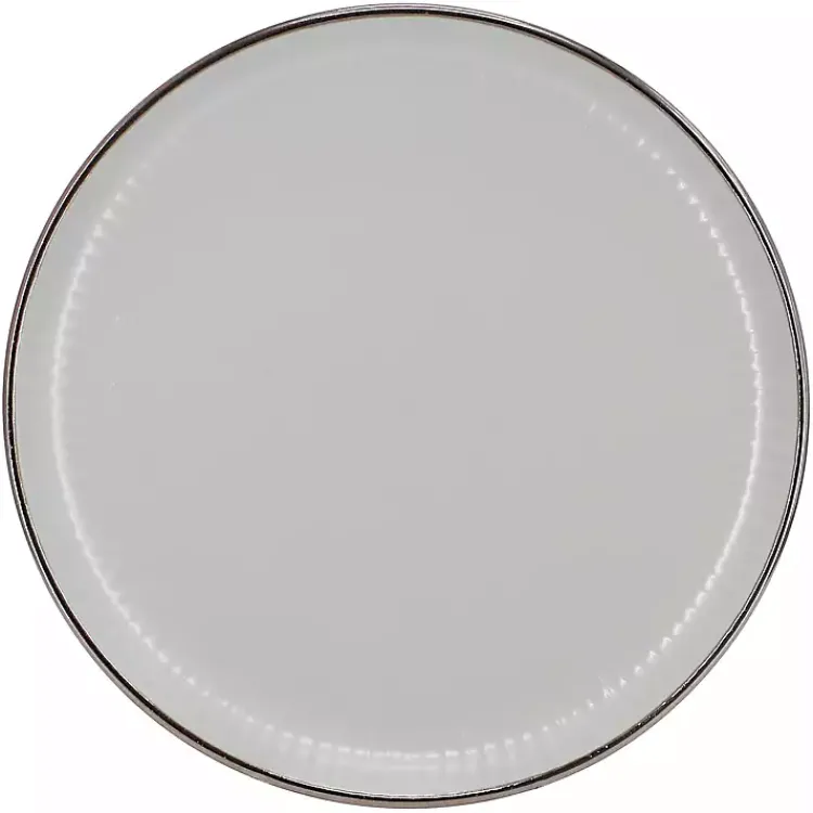 Kirklands Home Dinnerware|Light Leo Stoneware 16-pc. Dinnerware Set Gray