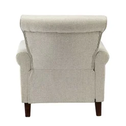Kirklands Home Accent Chairs|Light Miriam Nailhead Trim Armchair Gray