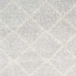 Kirklands Home Area Rugs|Light Moroccan Washable Runner, 2x8 Gray