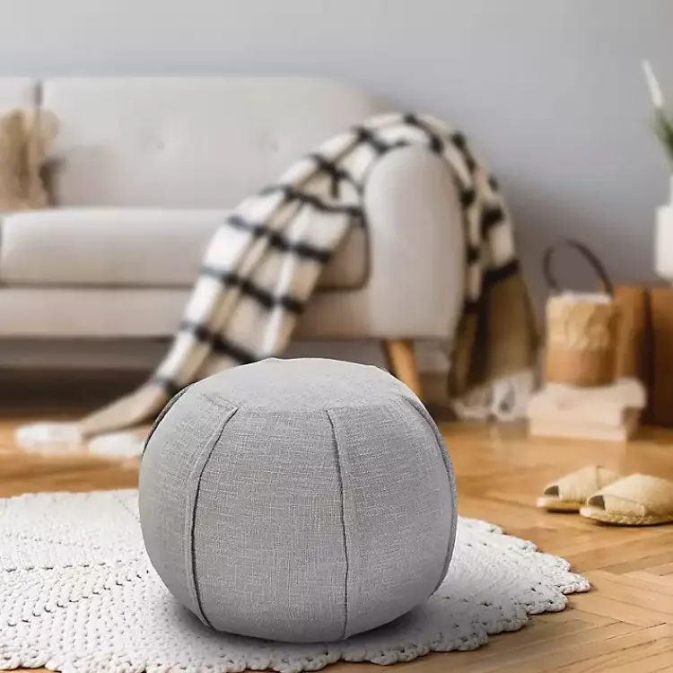 Sale Light Patchwork Cotton Pouf Poufs & Floor Cushions