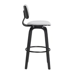 Kirklands Home Bar Stools & Counter Height Stools|Light Pico Swivel Counter Stool Gray