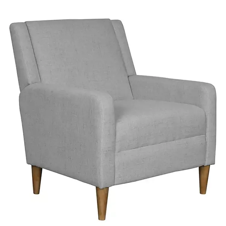 Kirklands Home Accent Chairs|Light Upholstered Juno Accent Chair Gray