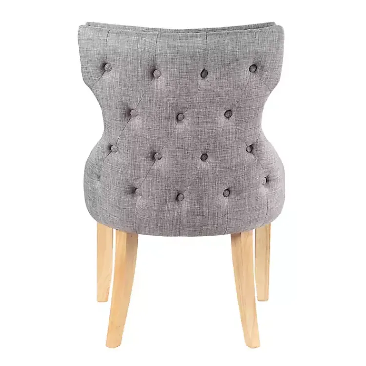 Kirklands Home Dining Chairs|Light Wingback Dining Chairs, Set of 2 Gray