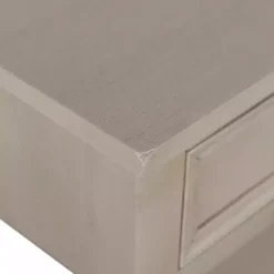 Kirklands Home Console Tables|Light Wood 2-Drawer Barrett Console Table Gray