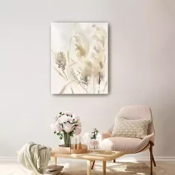 Kirklands Home Canvas Art|Light Pampas Grasses Canvas Art Print, 24x30 in.