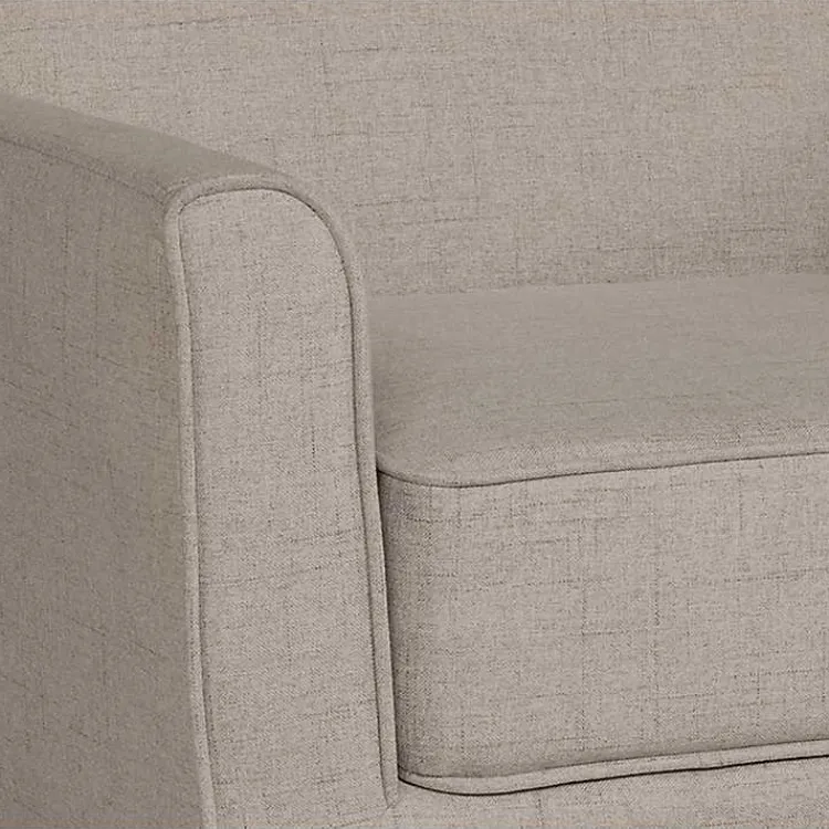 Kirklands Home Accent Chairs|Light Taupe Slipcover Armchair Tan