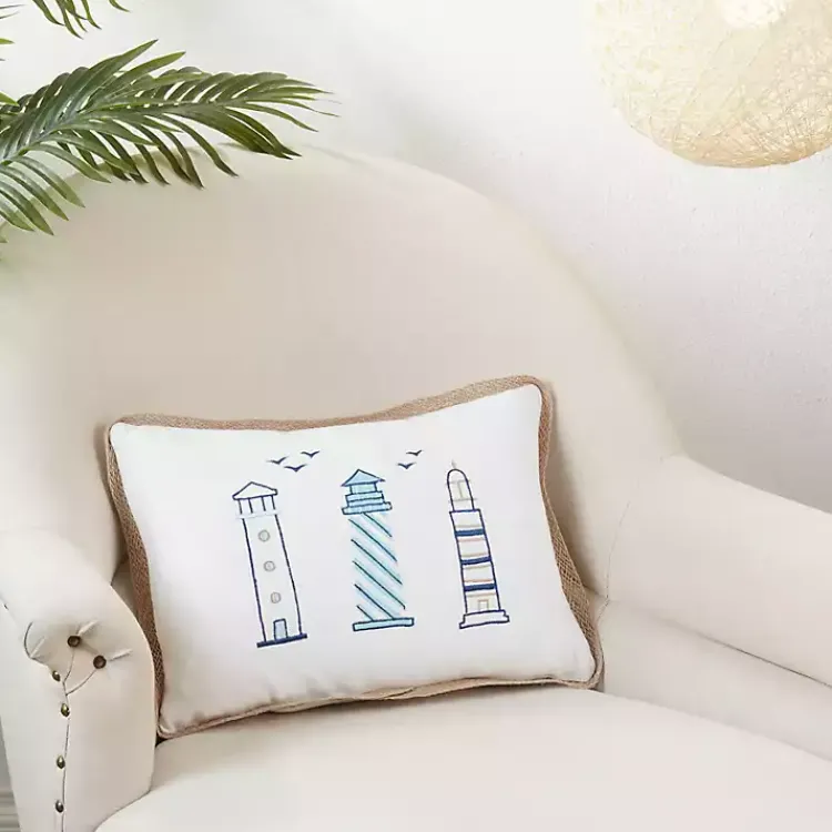 Outlet Lighthouse Harmony Lumbar Pillow Pillows