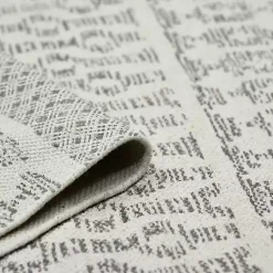 Kirklands Home Area Rugs|Lilia Gray Geo Stripe Flatweave Runner, 2x8