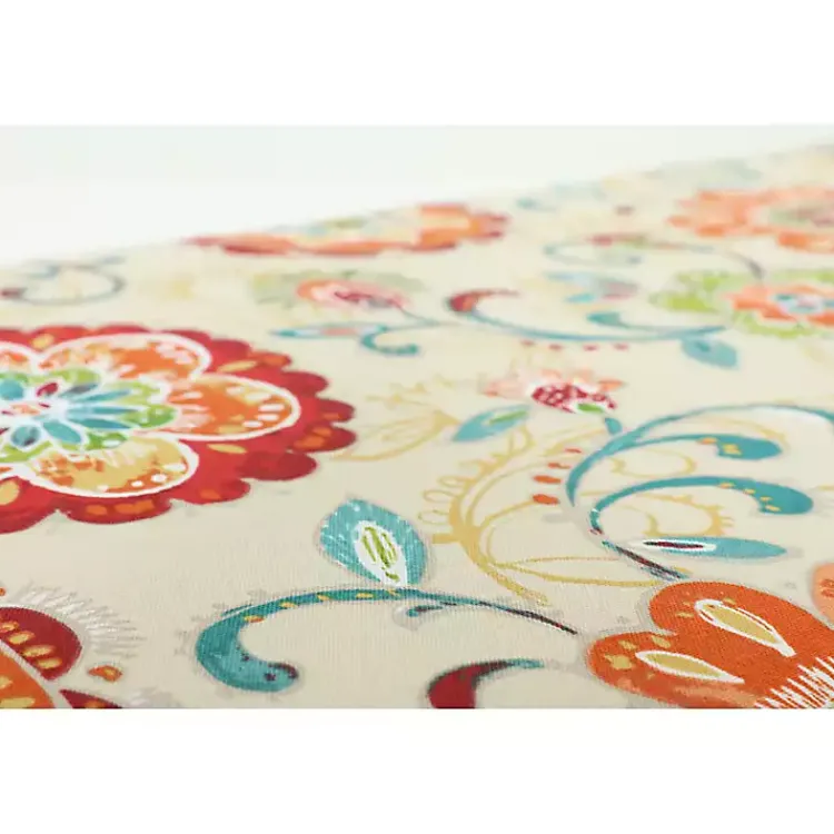 Kirklands Home Outdoor Cushions & Pillows|Lily Paisley Tufted Outdoor Seat Cushion, Set of 2