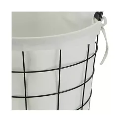 Best Lined Wire Basket with Handles Baskets & Boxes