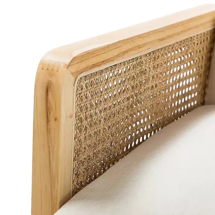 Kirklands Home Accent Chairs|Linen Upholstered Accent Chair Ivory