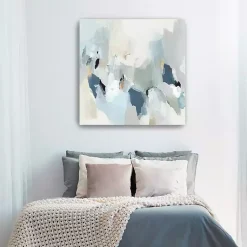 Kirklands Home Canvas Art|Little Talks II Giclee Canvas Art Print, 40x40 in. Blue