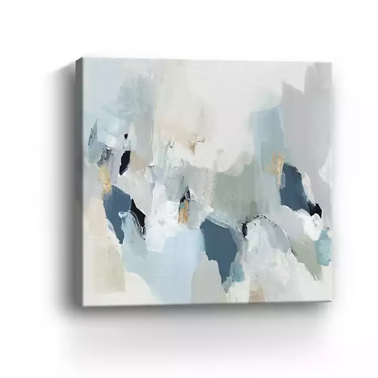 Kirklands Home Canvas Art|Little Talks II Giclee Canvas Art Print, 40x40 in. Blue