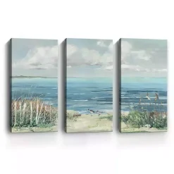 Kirklands Home Canvas Art|Lively Cove Canvas Art Prints, Set of 3 Multi