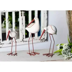 Discount Long Beak Stoneware Bird Figurines, Set of 3 Statues & Figurines