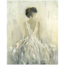 Kirklands Home Canvas Art|Looking For You Canvas Art Print Ivory