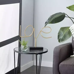 Outlet Looping Love Tabletop Sign Statues & Figurines