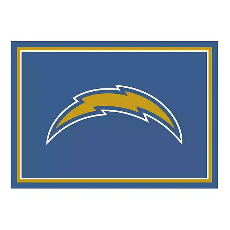 Kirklands Home Area Rugs|Los Angeles Chargers Area Rug, 4x6