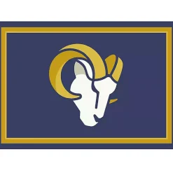 Kirklands Home Area Rugs|Los Angeles Rams Area Rug, 3x4 Blue