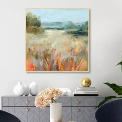 Kirklands Home Canvas Art|Lost in the Grasses Framed Canvas Art Print Multi