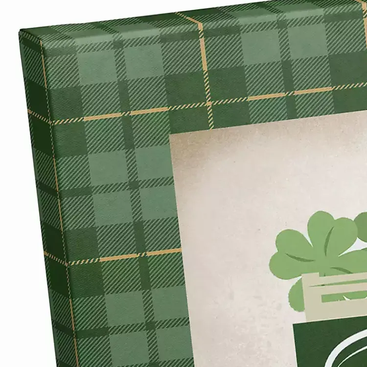 Outlet Lots of Luck Truck Canvas Wall Plaque St Patricks Day Decorations