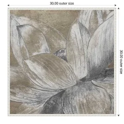 Kirklands Home Canvas Art|Lotus Blossom Framed Canvas Art Print