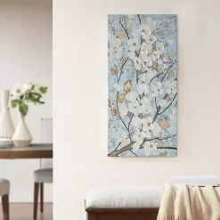 Kirklands Home Canvas Art|Luminous Gold Foil Bloom Canvas Art Print