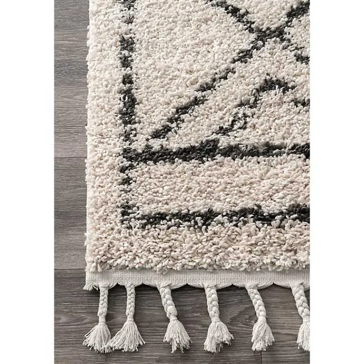 Kirklands Home Area Rugs|Macey Moroccan Diamond Area Rug, 5x8