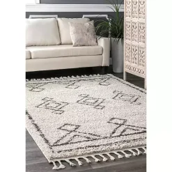 Kirklands Home Area Rugs|Macey Moroccan Diamond Area Rug, 8x10