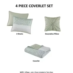 Kirklands Home Quilts|Madison Park Bloom 4-pc. California King Quilt Set