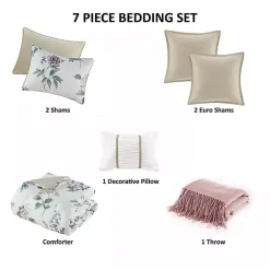 Kirklands Home Comforters|Madison Park Monah 7-pc. Full/Queen Comforter Set