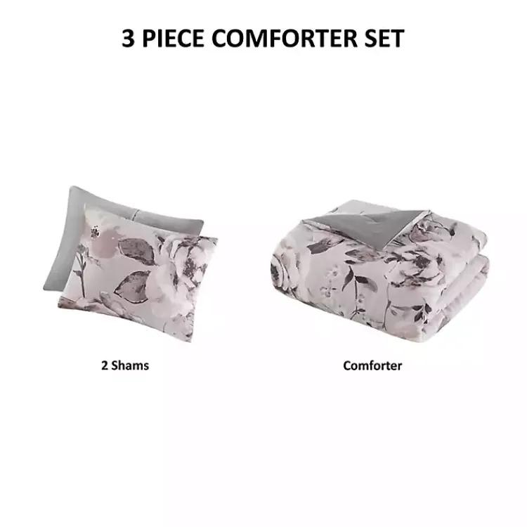 Kirklands Home Comforters|Madison Park Penny 3-pc. King Comforter Set Purple