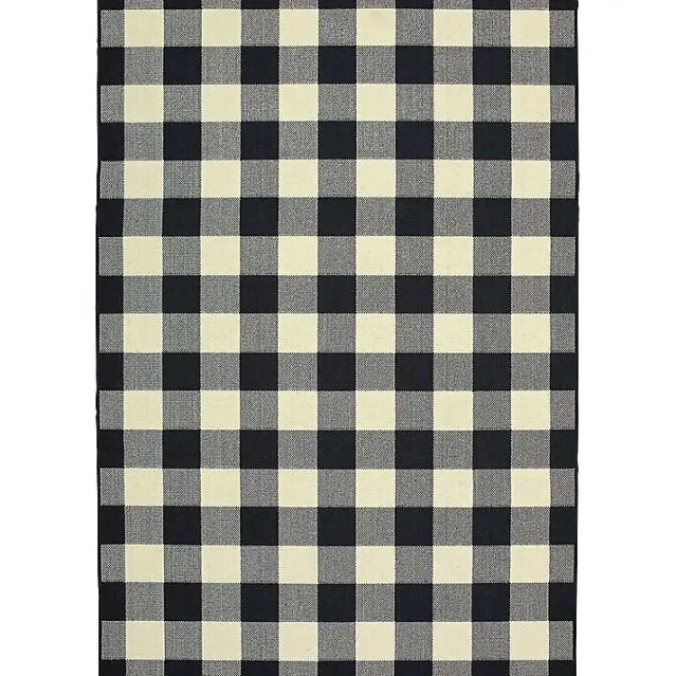 Kirklands Home Area Rugs|Madura Buffalo Check Outdoor Area Rug, 8x13