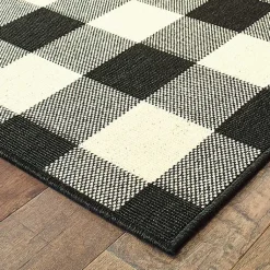 Kirklands Home Area Rugs|Madura Buffalo Check Outdoor Area Rug, 8x13