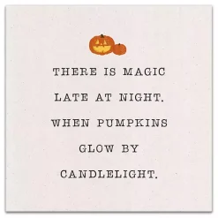 Magic At Night Canvas Art Print Halloween