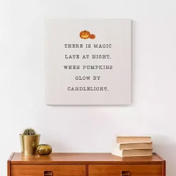 Magic At Night Canvas Art Print Halloween