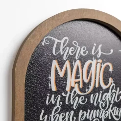 Outlet Magic in the Night Halloween Wall Plaque Halloween