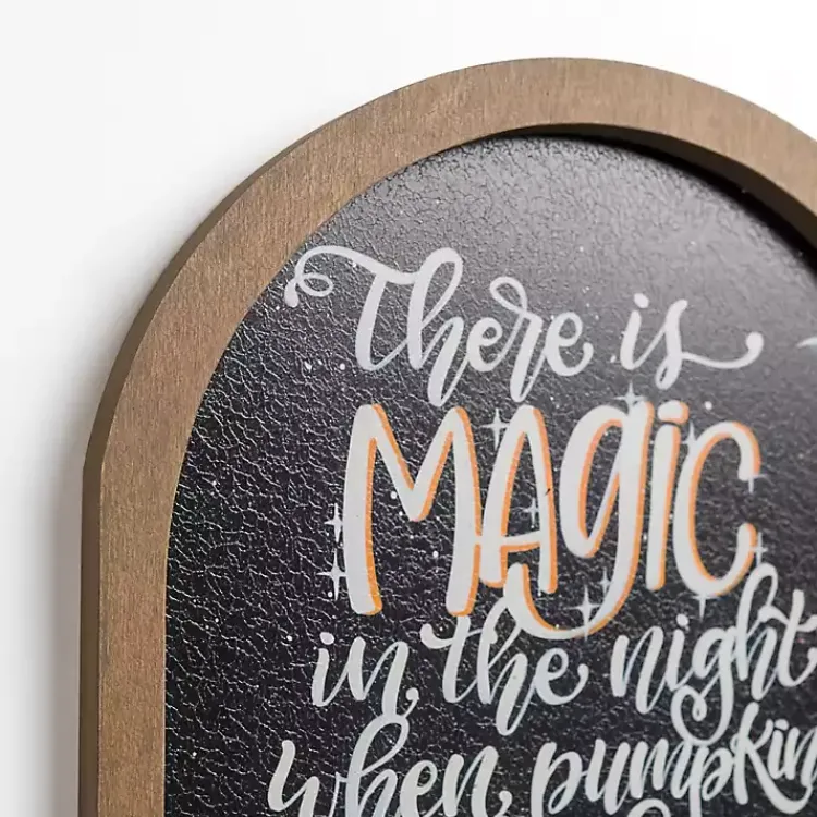 Outlet Magic in the Night Halloween Wall Plaque Halloween