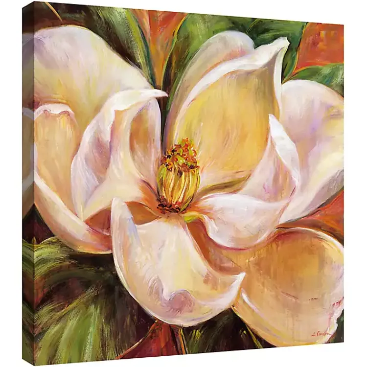 Kirklands Home Canvas Art|Magnolia Glow I Canvas Art Print Multi