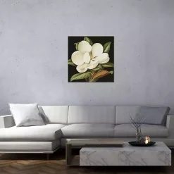 Kirklands Home Canvas Art|Magnolia Grandiflora Canvas Art Print White