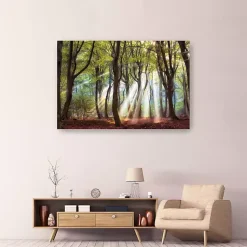 Kirklands Home Canvas Art|Majestic Morning Giclee Canvas Art Print Green