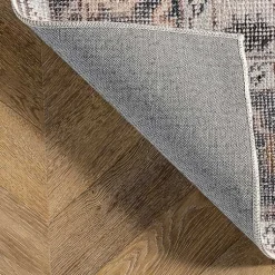 Kirklands Home Area Rugs|Mali Traditional Medallion Washable Area Rug, 5x8