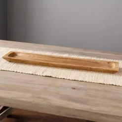 New Mango Wood Bowl Runner Decorative Bowls & Jars