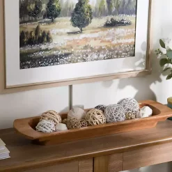 Best Mango Wood Trough Bowl Decorative Bowls & Jars