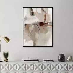 Kirklands Home Canvas Art|Manifestation Framed Canvas Art Print Gray